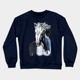 Horse Ghost from the Dark Crewneck Sweatshirt